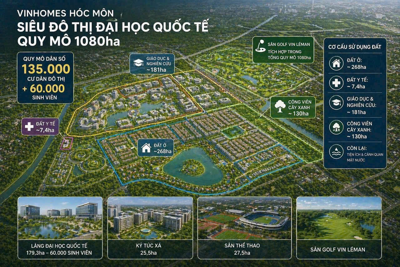 Dự án Vinhomes Hóc Môn