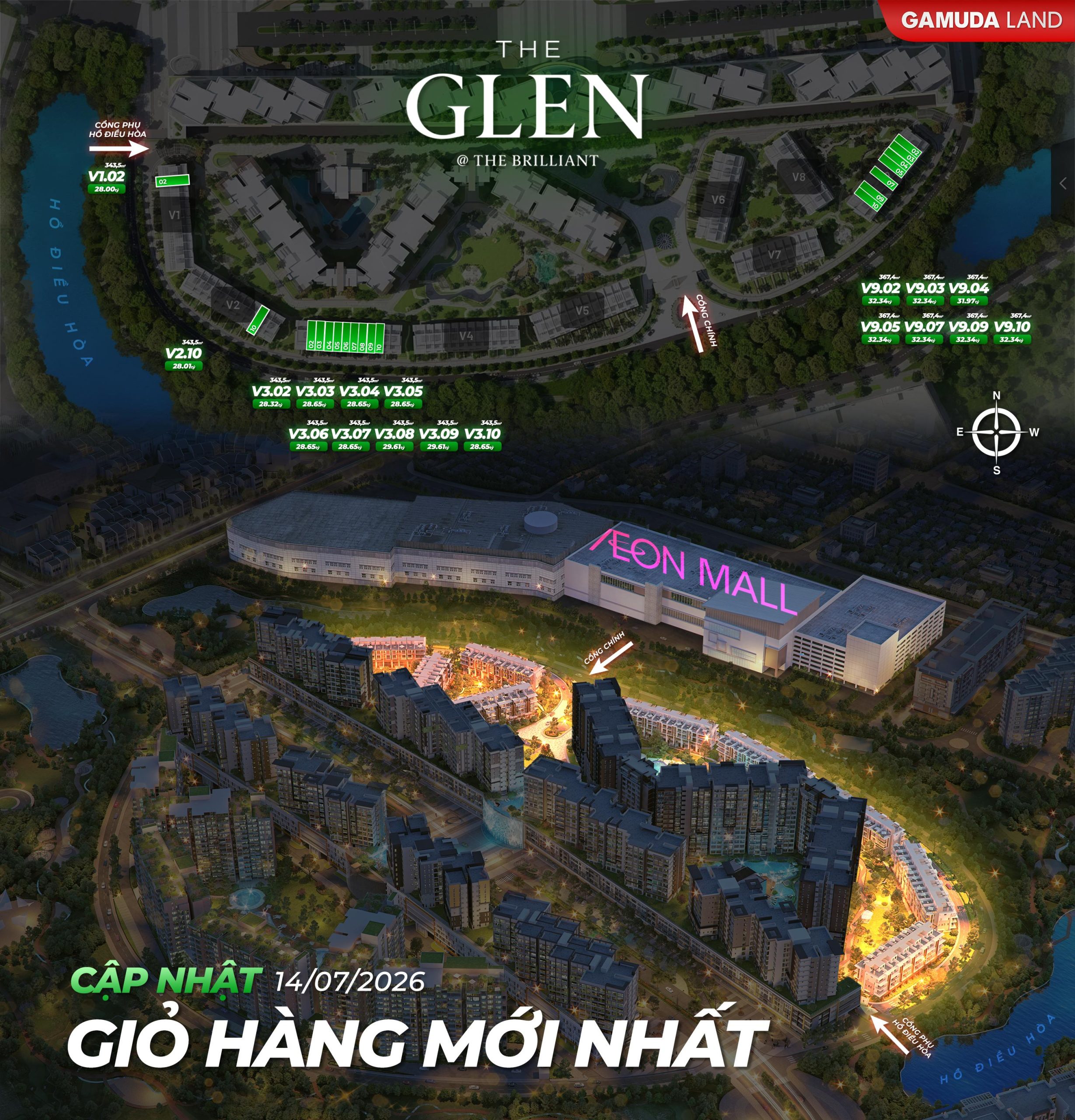The Glen Celadon City: Bảng Giá & Phân Tích Condo Villa Gamuda Land Mới Nhất Tháng 9/2026 - Image 2
